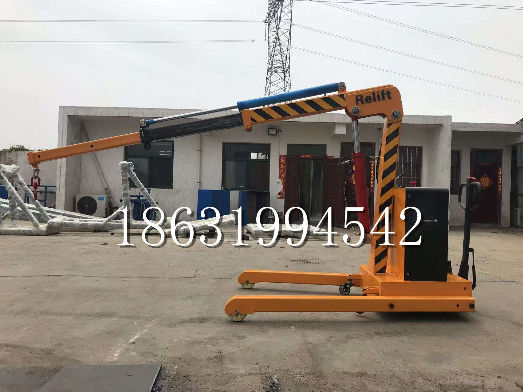 狮子乡久征定做3吨三轮随车吊 农用园林绿化移树吊 平板工程用小吊机